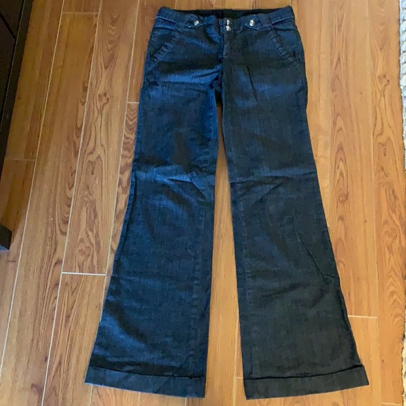 Club Monaco Denim - Club Monaco Wide Leg Denim Pants